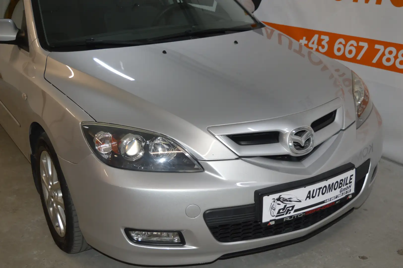 Mazda 3 1,6i **Automatik**Pickerl 01/2027**Klima** Silber - 2