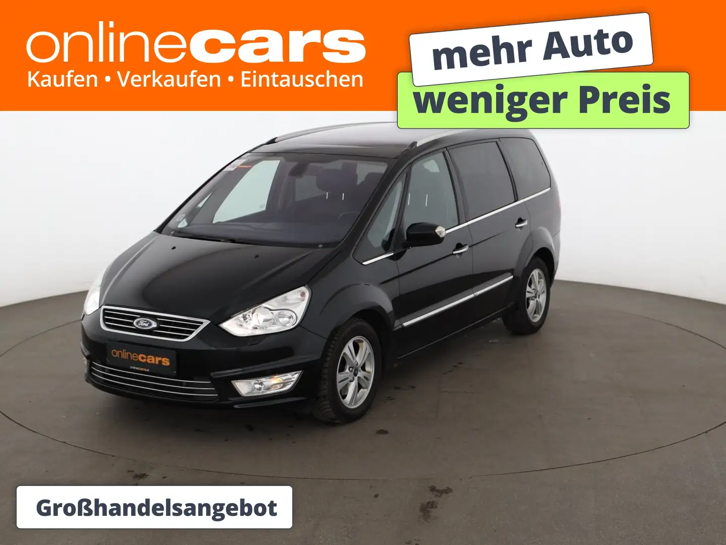 Ford Galaxy 2.0 TDCi Titanium Aut 7-SITZER XENON SKY Schwarz - 1