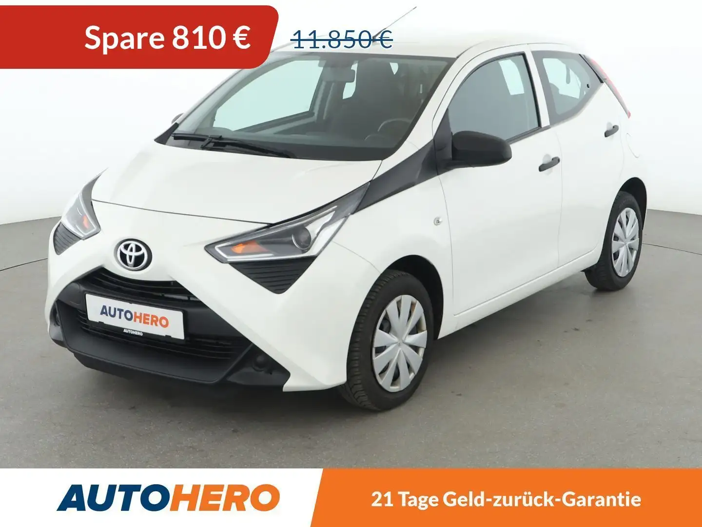 Toyota Aygo 1.0 x-business *KLIMA*GARANTIE* White - 1