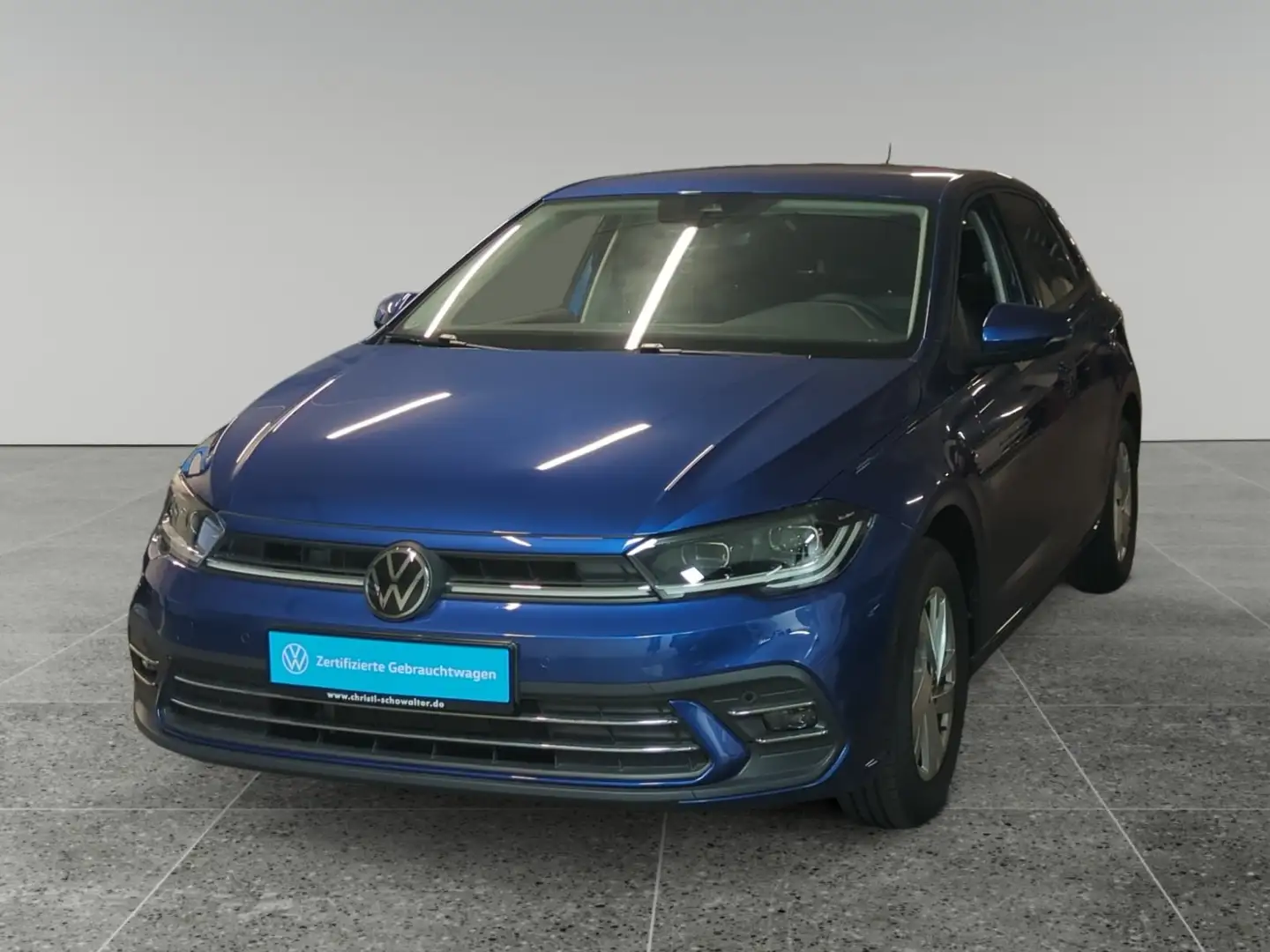 Volkswagen Polo 1.0 TSI Style MATRIX KLIMA Blau - 2