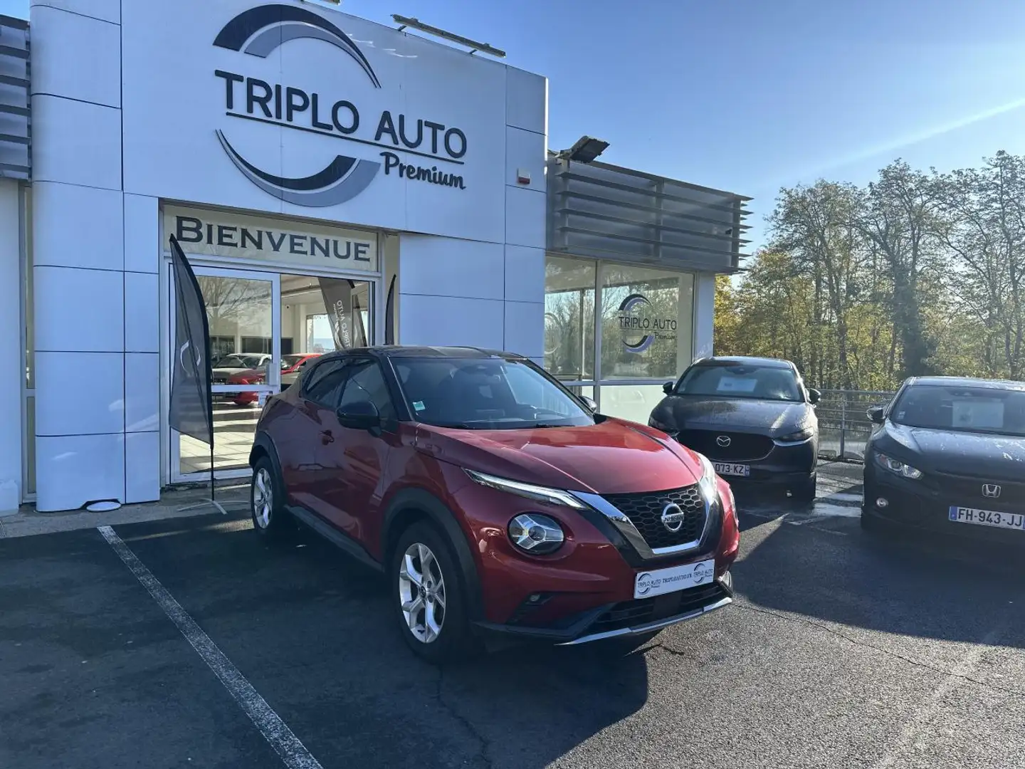 Nissan Juke 1.0 DIG-T - 114 S\u0026S N-Design carplay + Camera Rouge - 1