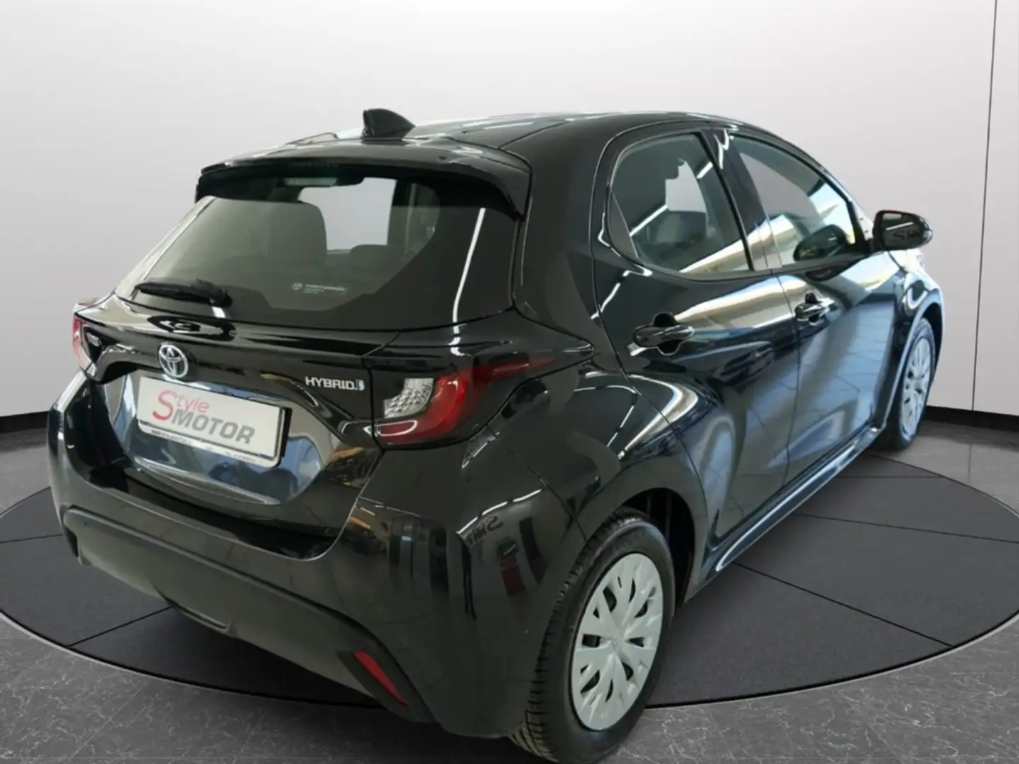 Toyota Yaris 1.5 Hybrid 5 porte Business Ufficiale Italia Nero - 2