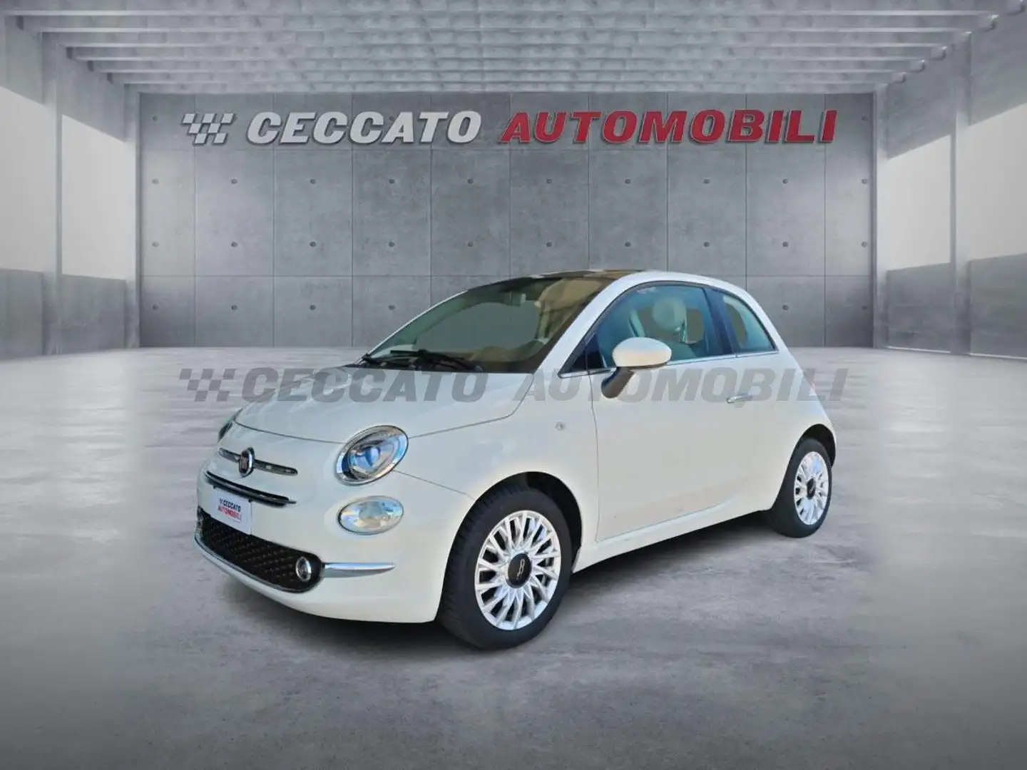 Fiat 500 500 1.2 Lounge easypower Gpl 69cv my19 Blanc - 1