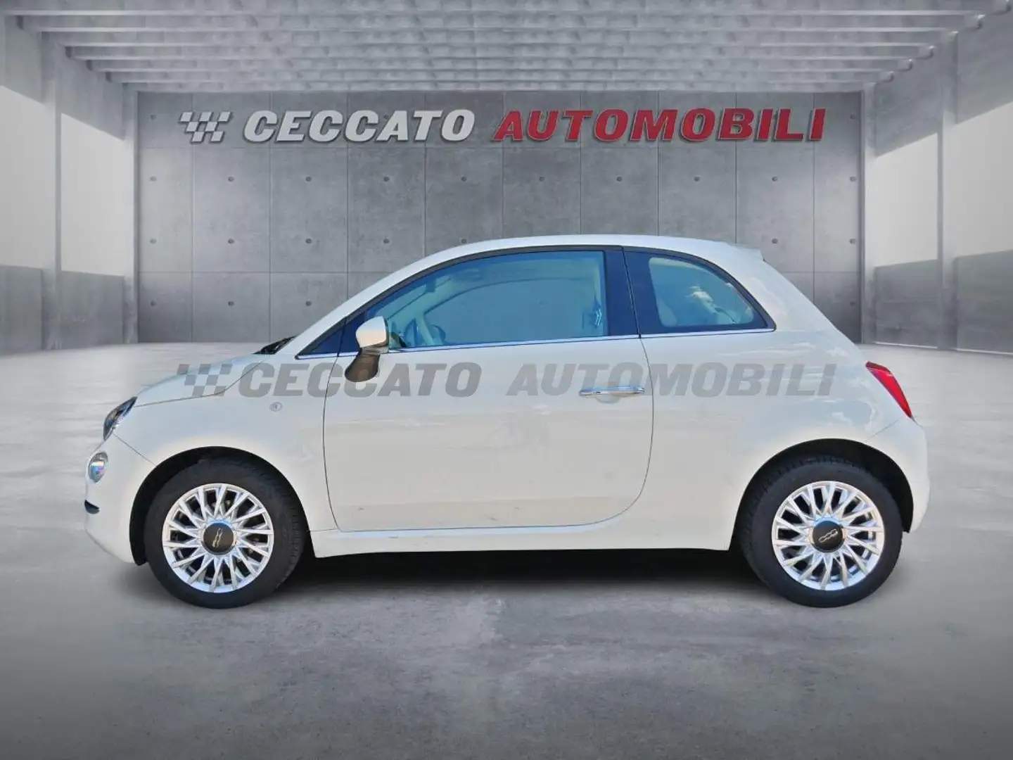 Fiat 500 500 1.2 Lounge easypower Gpl 69cv my19 Blanc - 2
