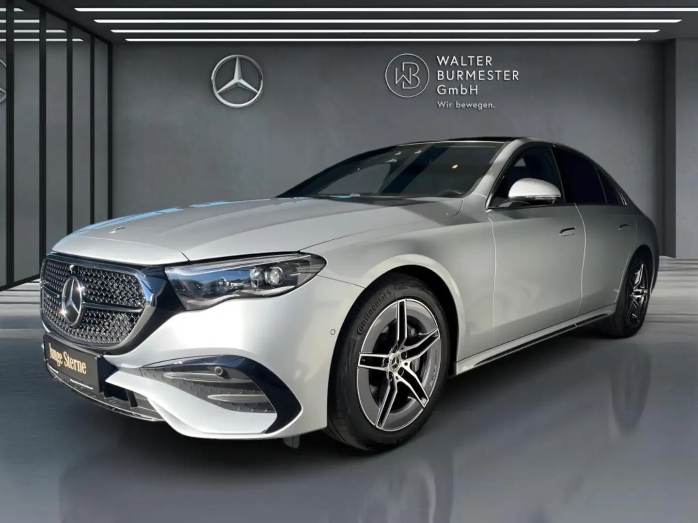 Mercedes-Benz E 220 d AMG+Navi+Pano+Kamera+Distronic+Ambiente Argento - 2