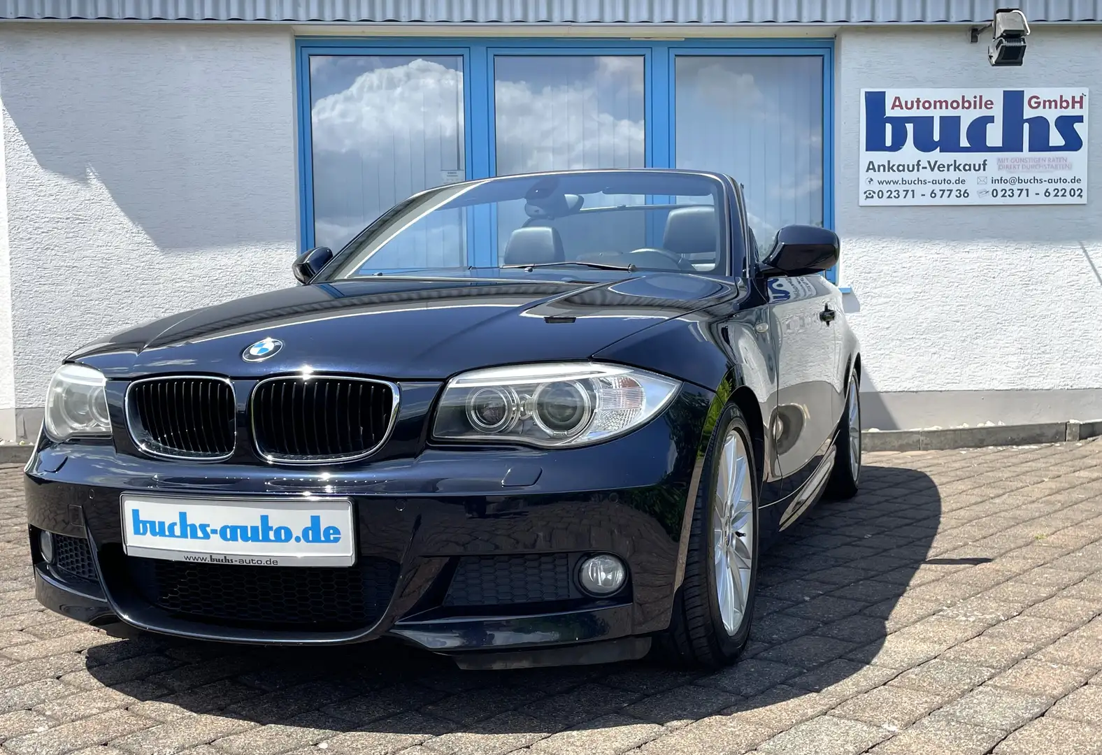 BMW 118 i Cabrio Edition Sport Xenon Leder Noir - 2
