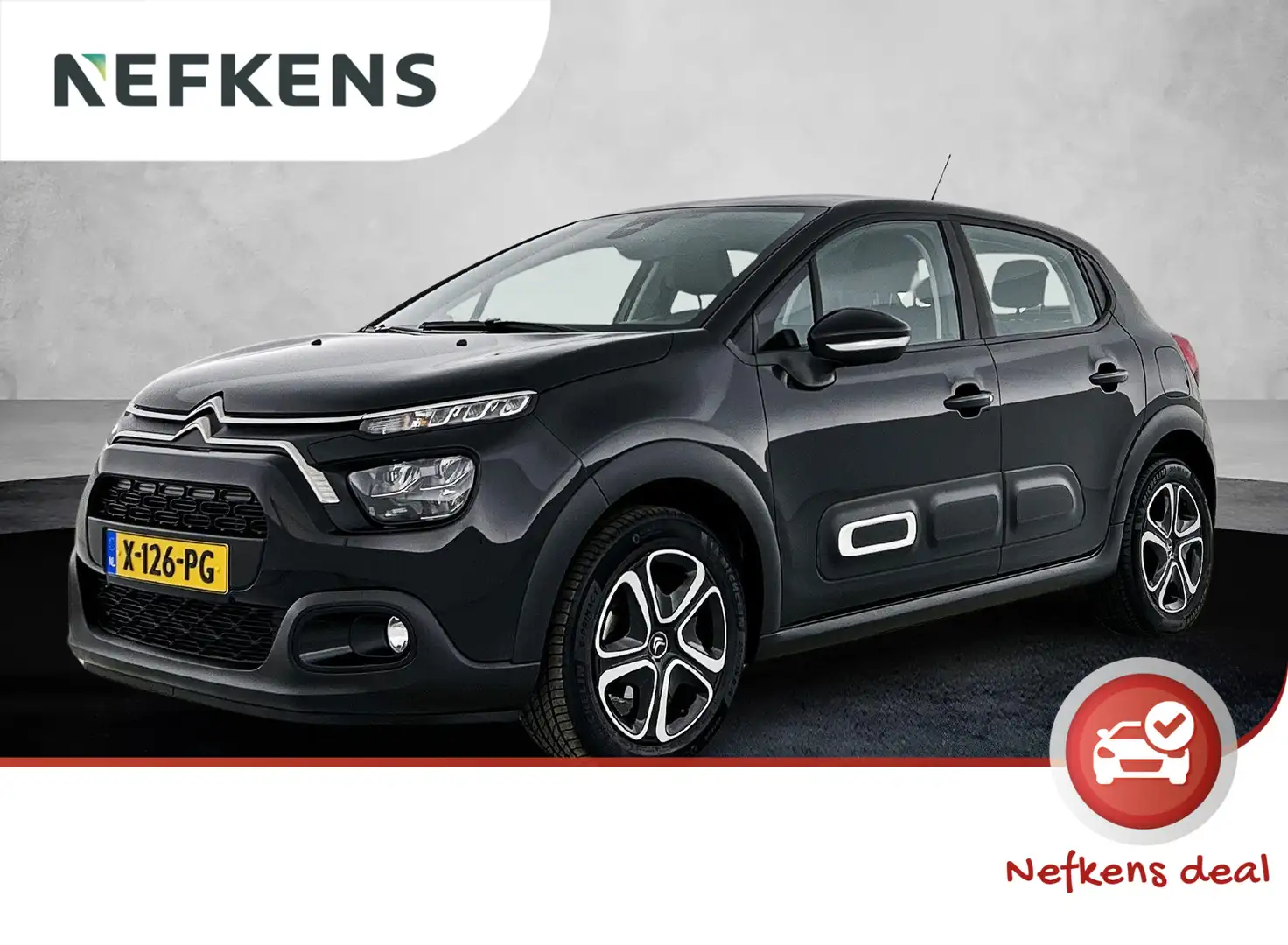 Citroen C3 1.2 PureTech Plus | Climate Control | Navigatie | Zwart - 1