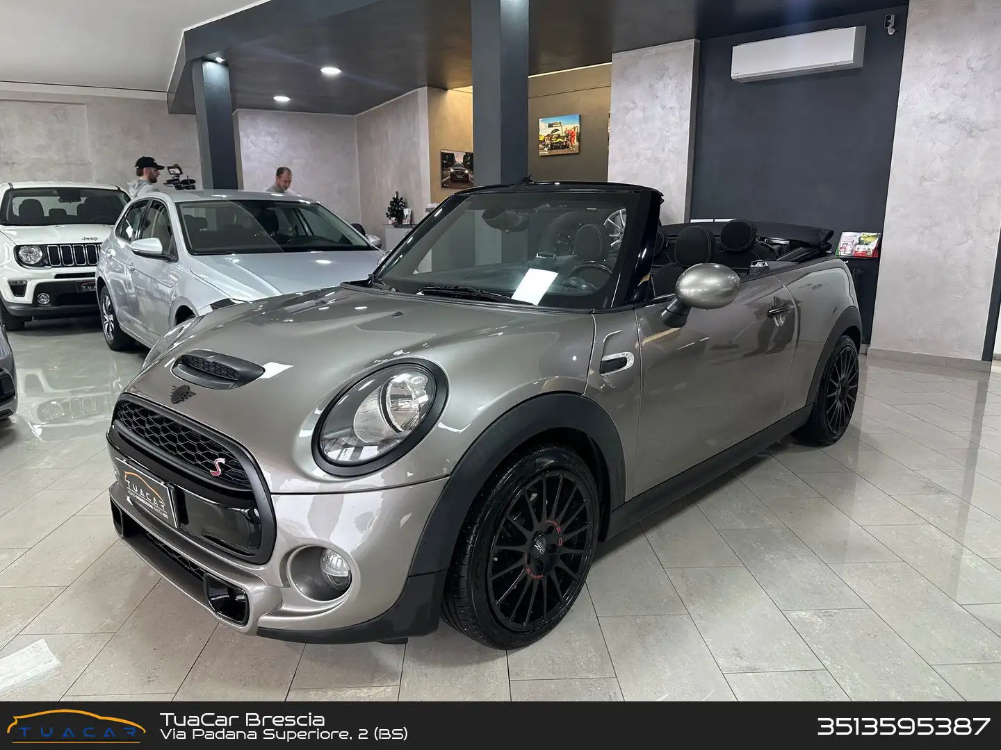 MINI Cooper S Cabrio Boost 2.0 Cooper S Cabrio Gris - 1