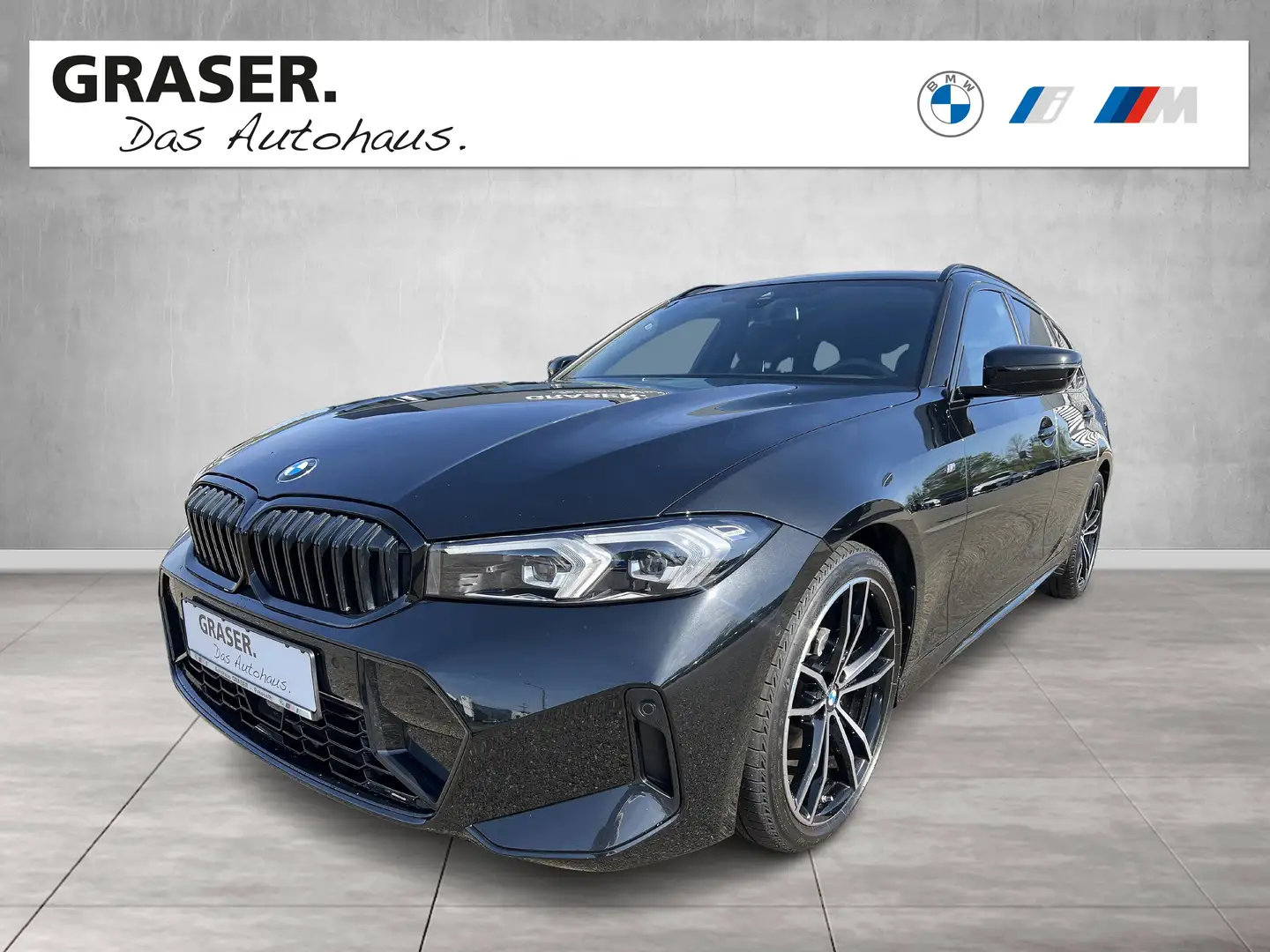 BMW 320 d xDrive Touring M Sportpaket DAB LED RFK Negro - 1