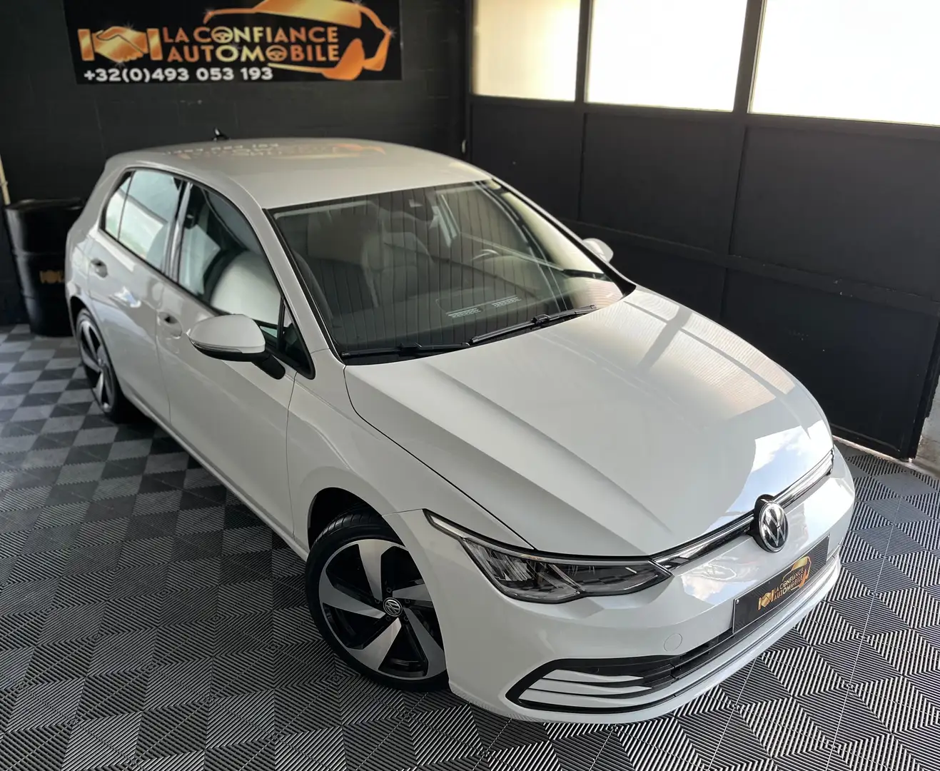 Volkswagen Golf 1.0TSI 1er propriétaire garantie 12 mois Blanc - 1