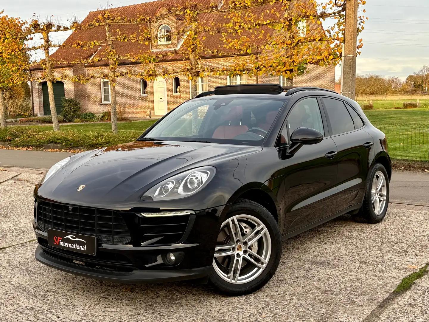Porsche Macan Macan S PDK 3.0 V6 340PK Pano Red Leather Xenon - 1