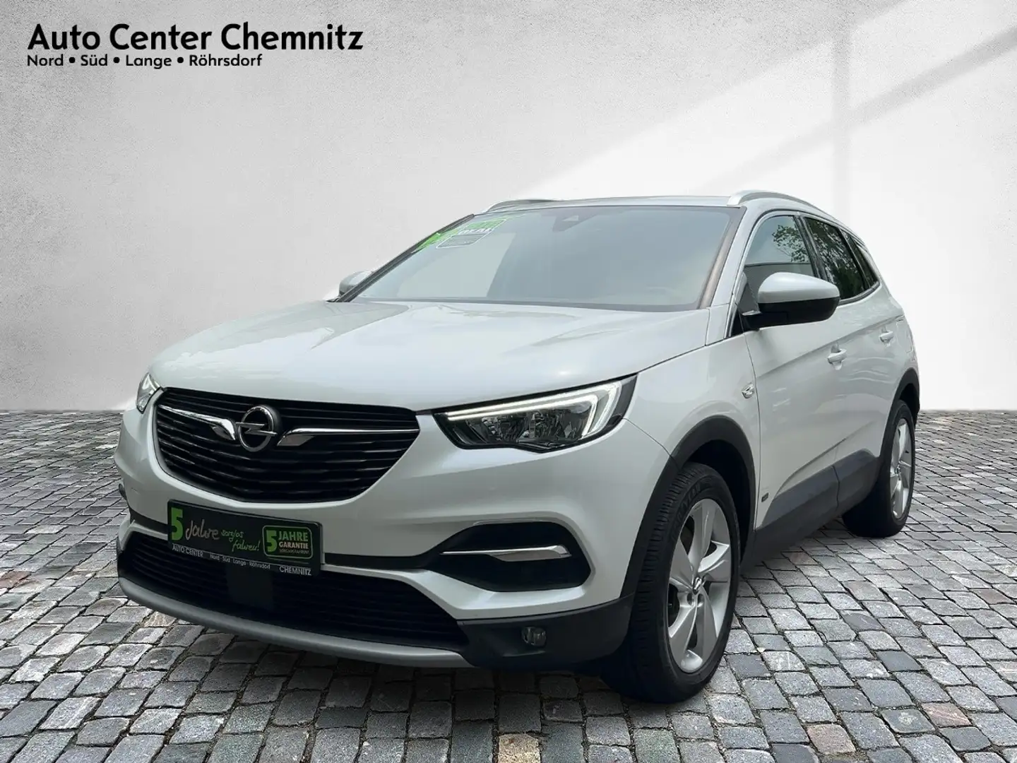 Opel Grandland X AT8 Hybrid Elegance 4x4 LED/Navi/KAM Bianco - 2