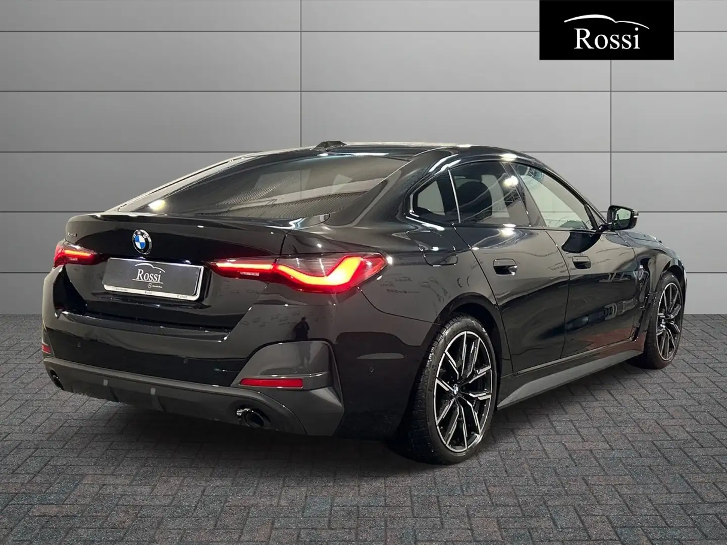 BMW 420 d Gran Coupe mhev 48V xdrive Msport auto Zwart - 2