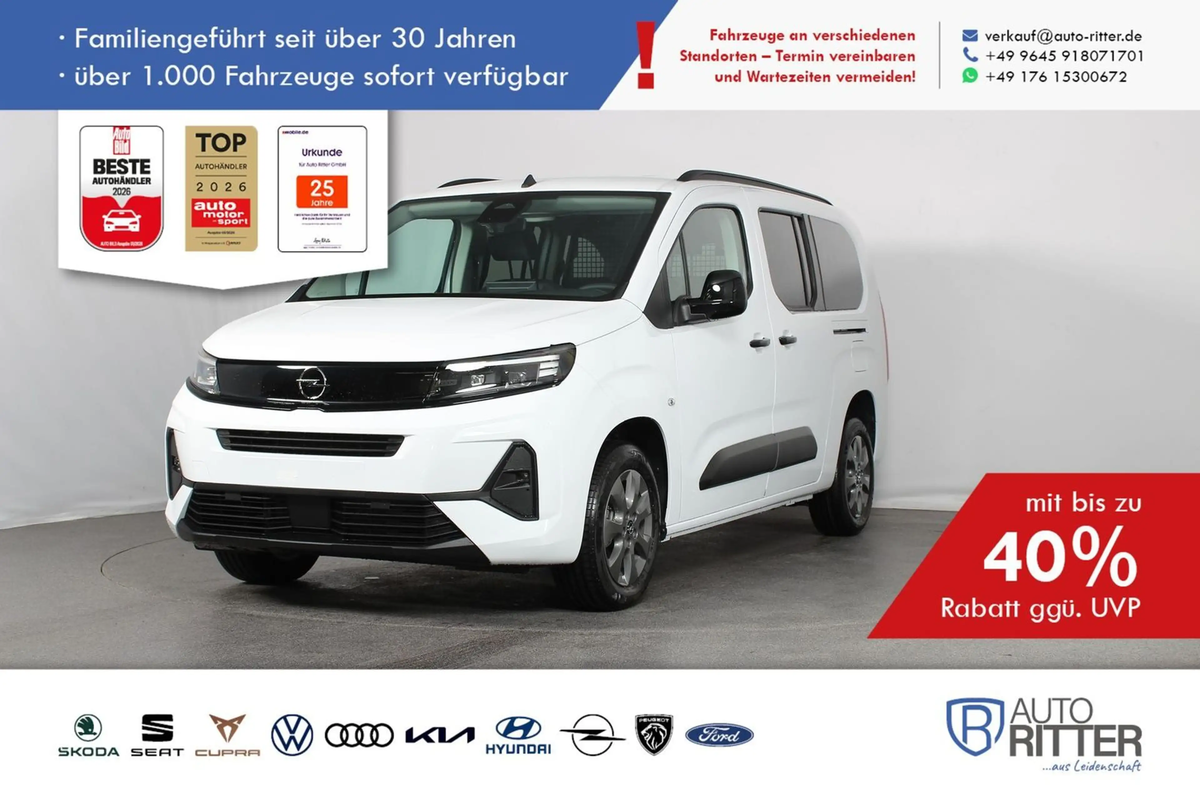 Opel Combo Life N1 XL Edition Stand-Hzg|RFK|Matrix...
