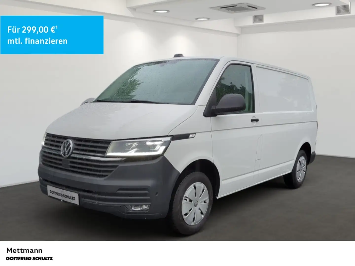 Volkswagen T6 Transporter 2.0 TDI DSG LED NAVI AHK SHZ PDC LM ZV Weiß - 1