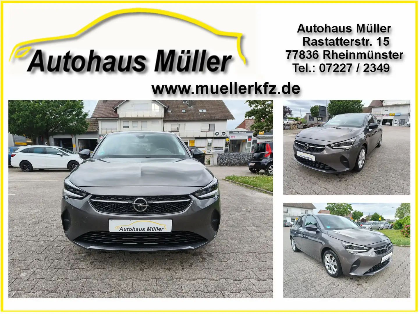 Opel Corsa Edition Grijs - 1