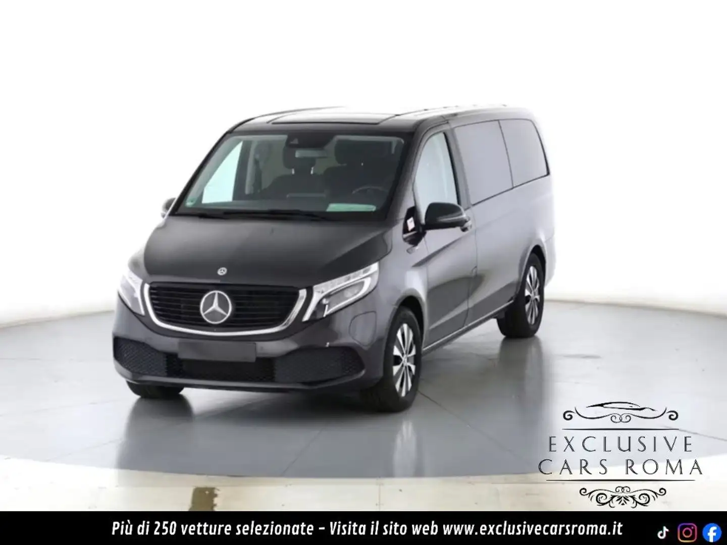 Mercedes-Benz EQV 300 Long - 7 Posti Gris - 1