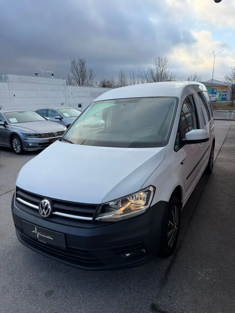 Volkswagen Caddy Kombi 2.0 TDI Trendline Weiß - 2
