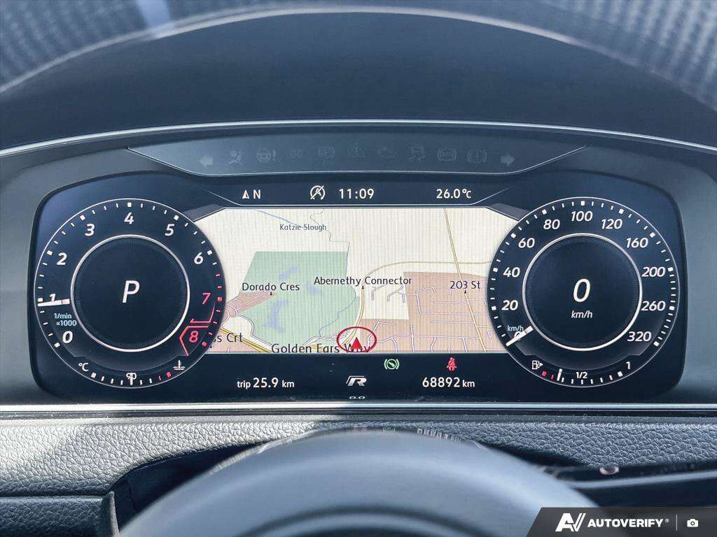 used 2018 Volkswagen Golf R car, priced at $34,248