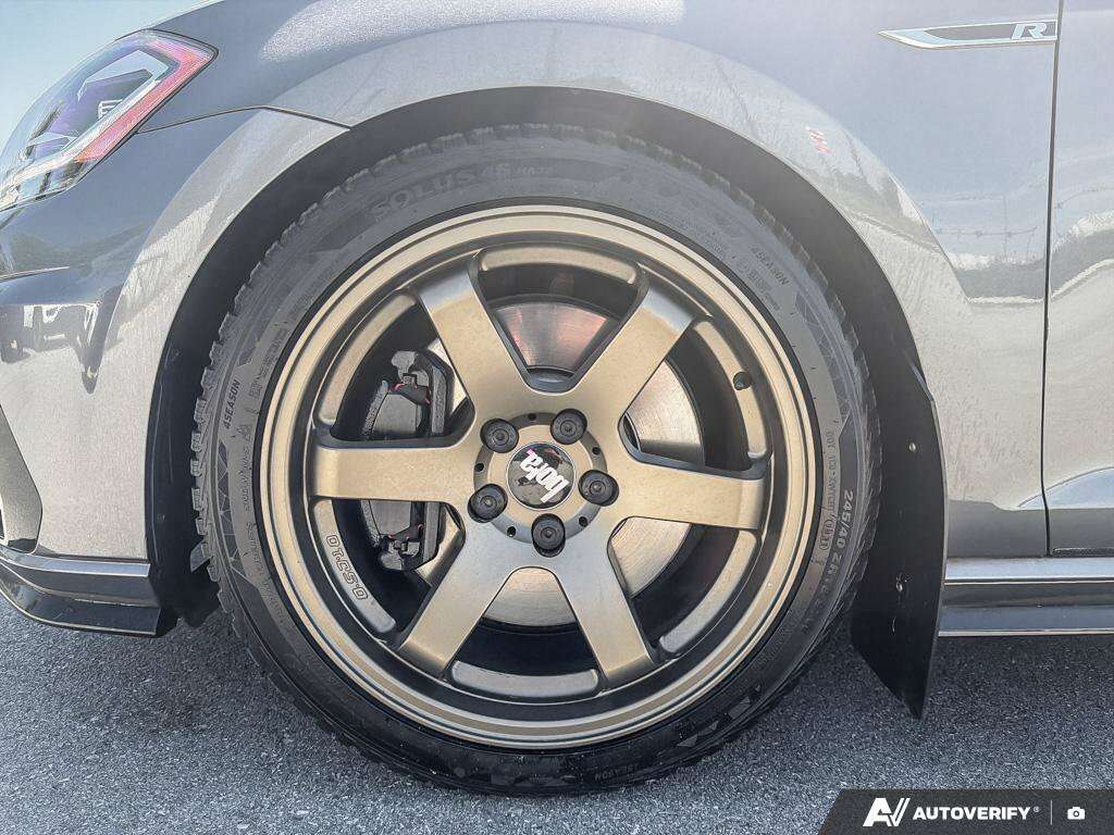 used 2018 Volkswagen Golf R car, priced at $34,248