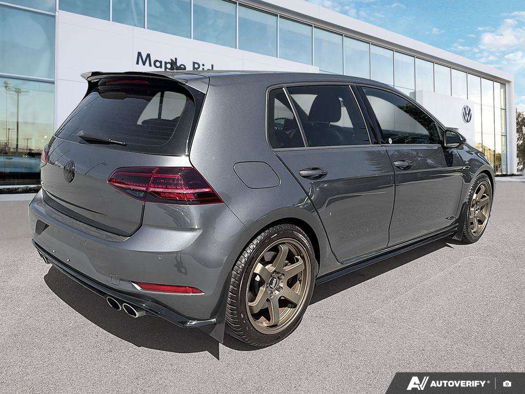 used 2018 Volkswagen Golf R car, priced at $34,248