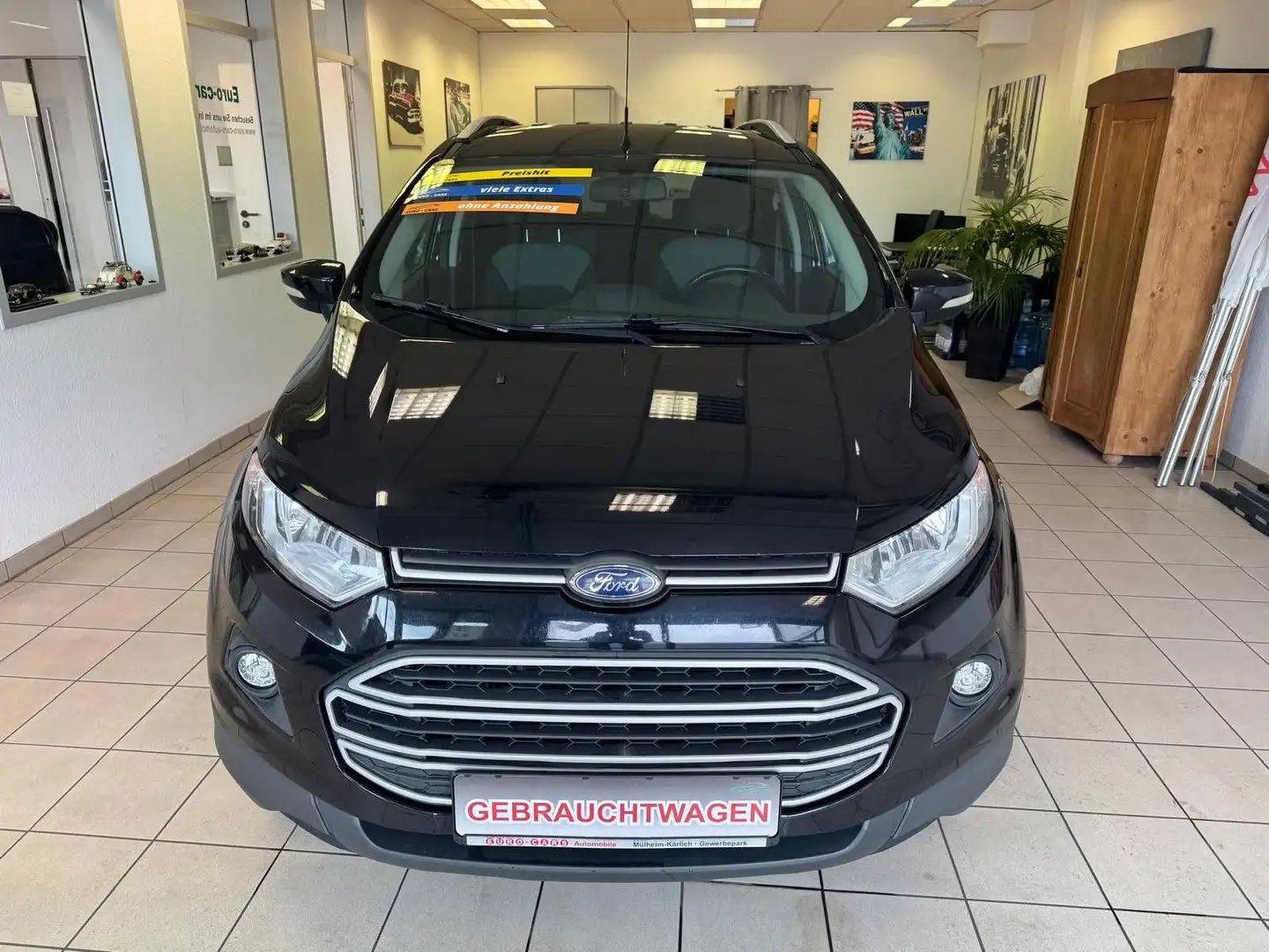 Ford EcoSport Trend / AHK/ NAVI/ KAMERA/ GARANTIE Zwart - 2