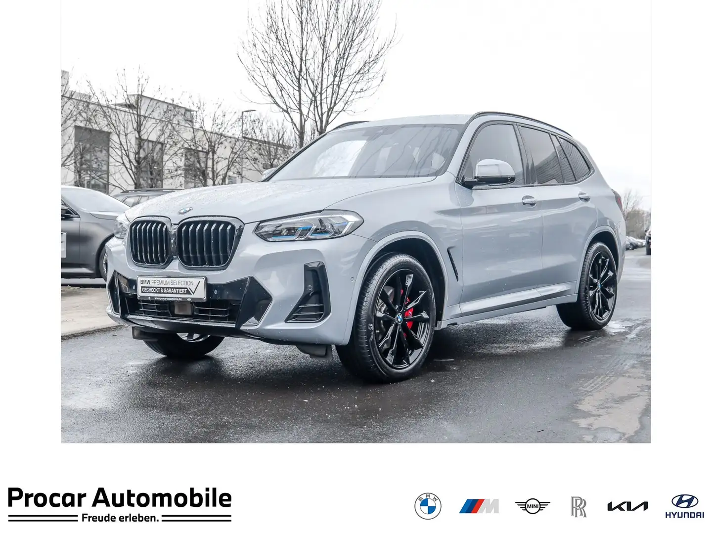 BMW X3 xDrive30d M Sport HUD ACC AHK RFK NAVI LED Grau - 1