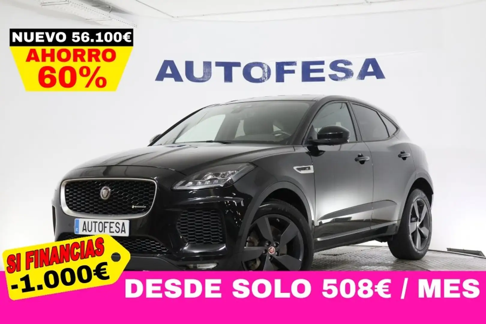 Jaguar F-Pace 2.0P R-DYNAMIC S 200cv AUTO AWD 5P # NAVY, CUERO Negro - 1