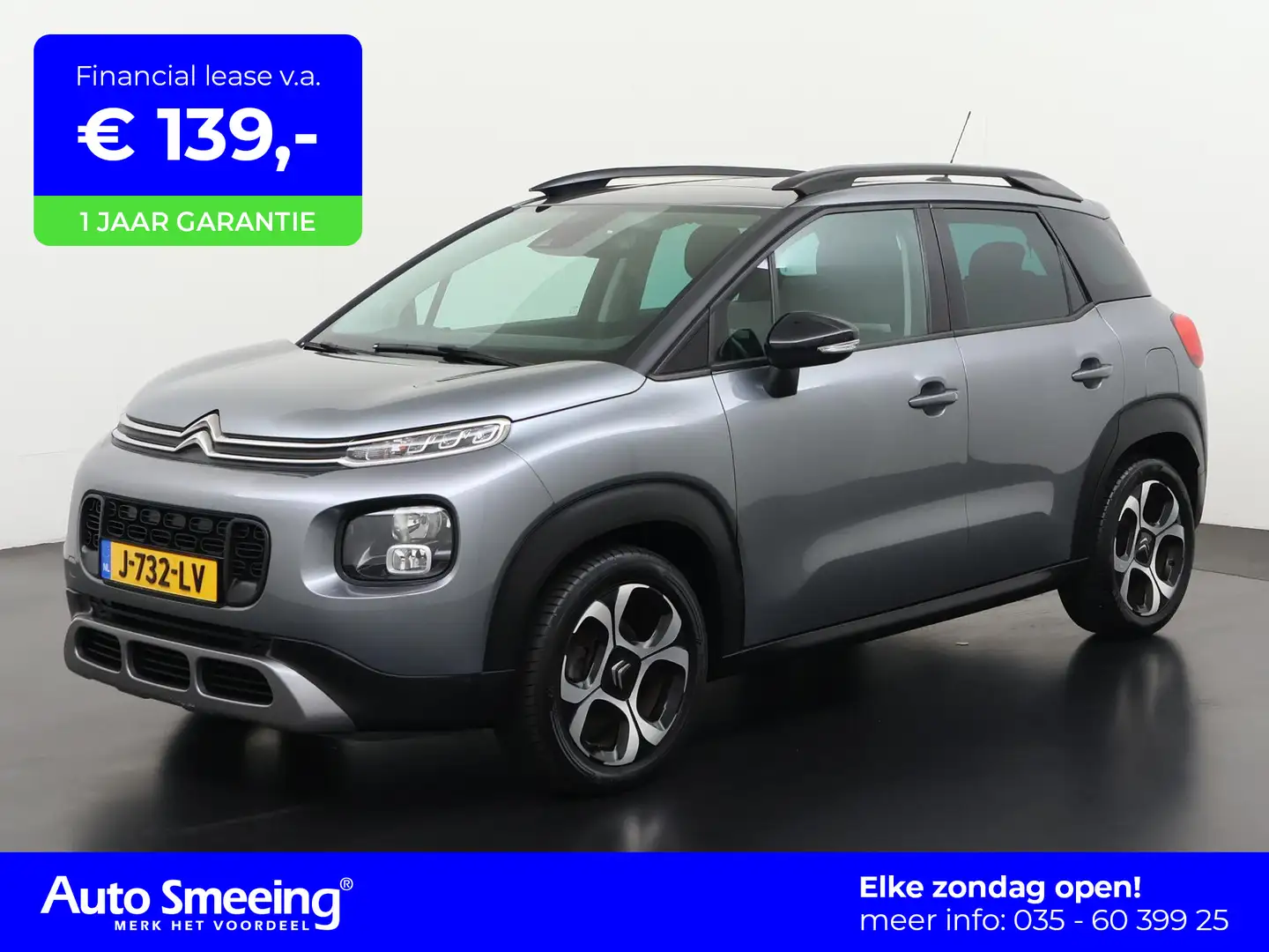 Citroen C3 Aircross 1.2 PureTech S&S Shine | Panoramadak | Apple/Andro Gris - 1