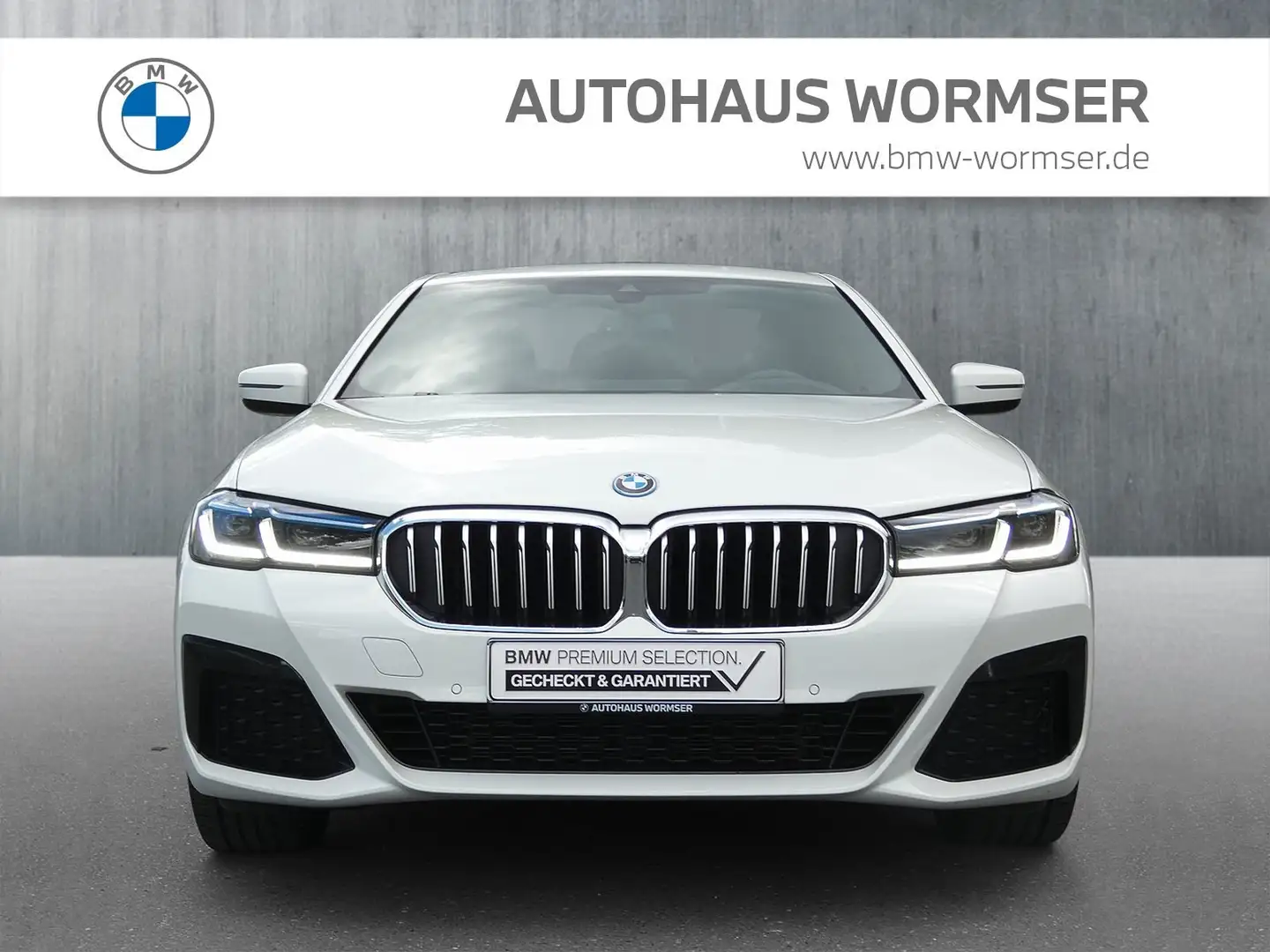 BMW 530 e Limousine M Sportpaket Head-Up HiFi DAB Blanc - 2
