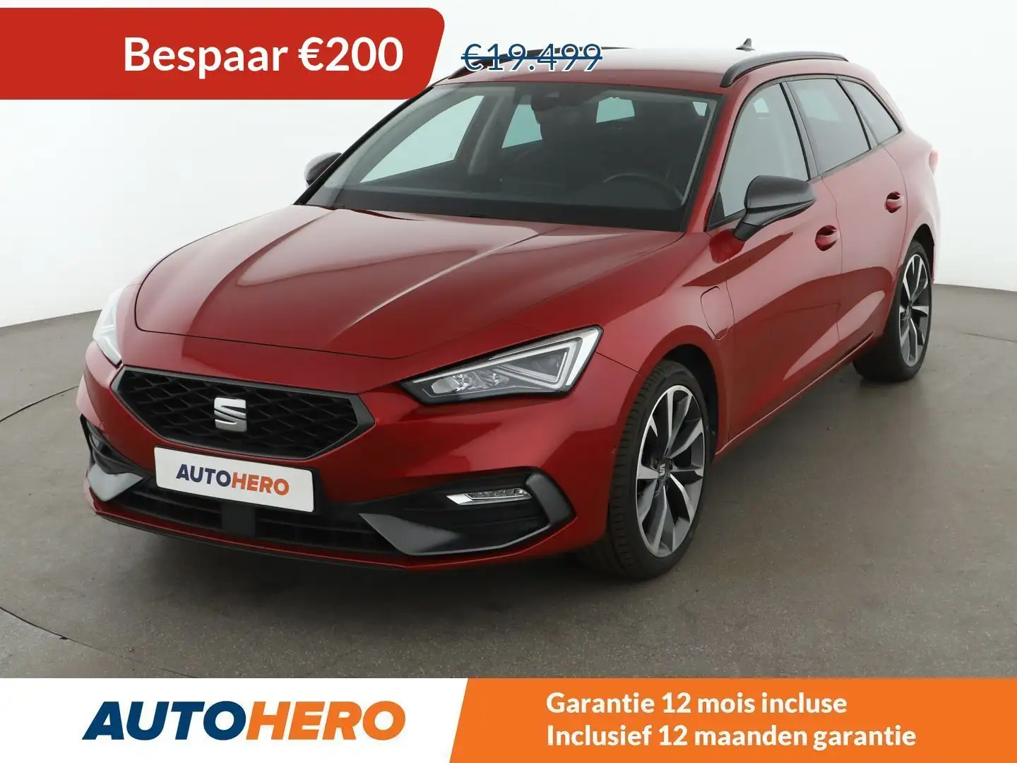 SEAT Leon e-Hybrid 1.4 TSI e-HYBRID FR Червоний - 1