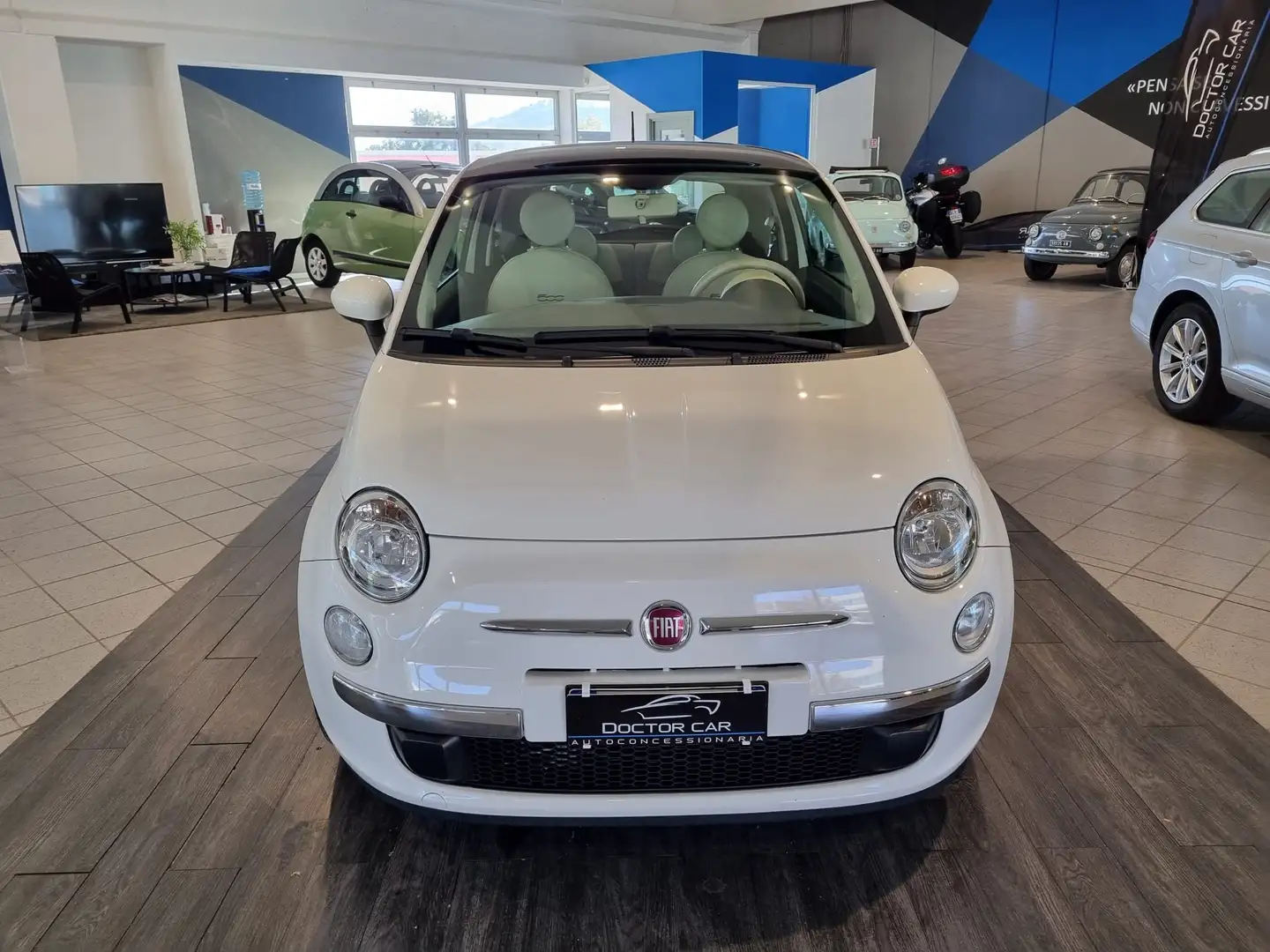 Fiat 500 500 1.3 mjt Lounge 95cv Bianco - 2
