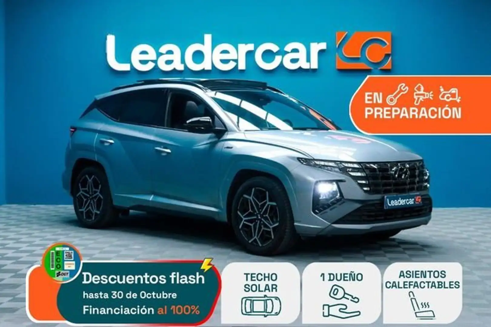 Hyundai TUCSON 1.6 CRDI 100kW (136CV) 48V N Line Sky DC Gris - 1
