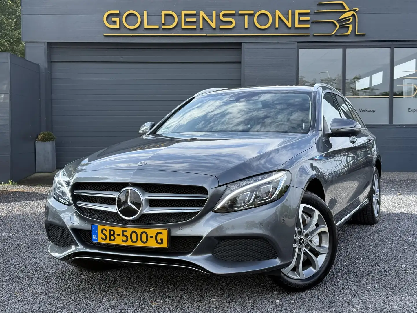 Mercedes-Benz C 350 Estate e Premium Plus Leder,Navi,Trekhaak,Camera,P Gris - 1