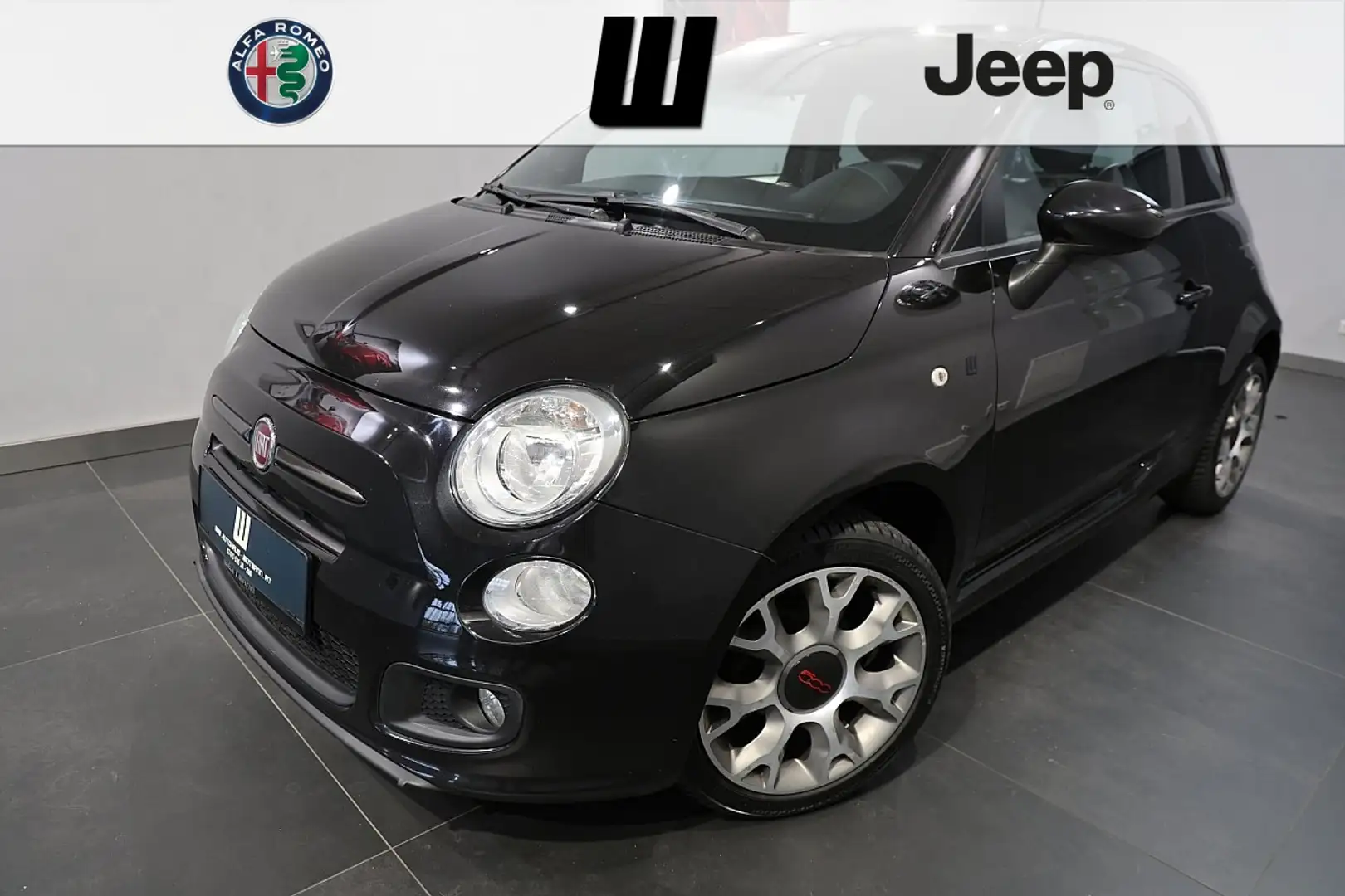 Fiat 500 1,2 S Schwarz - 1