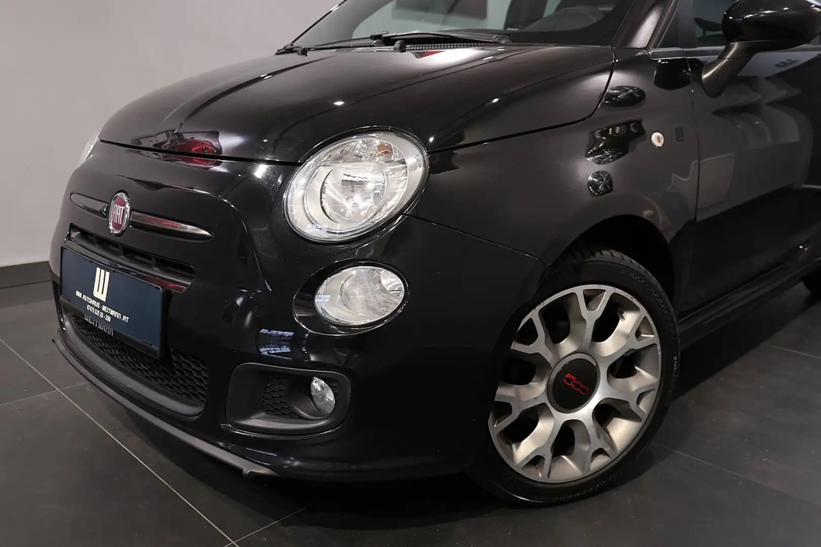 Fiat 500 1,2 S Schwarz - 2