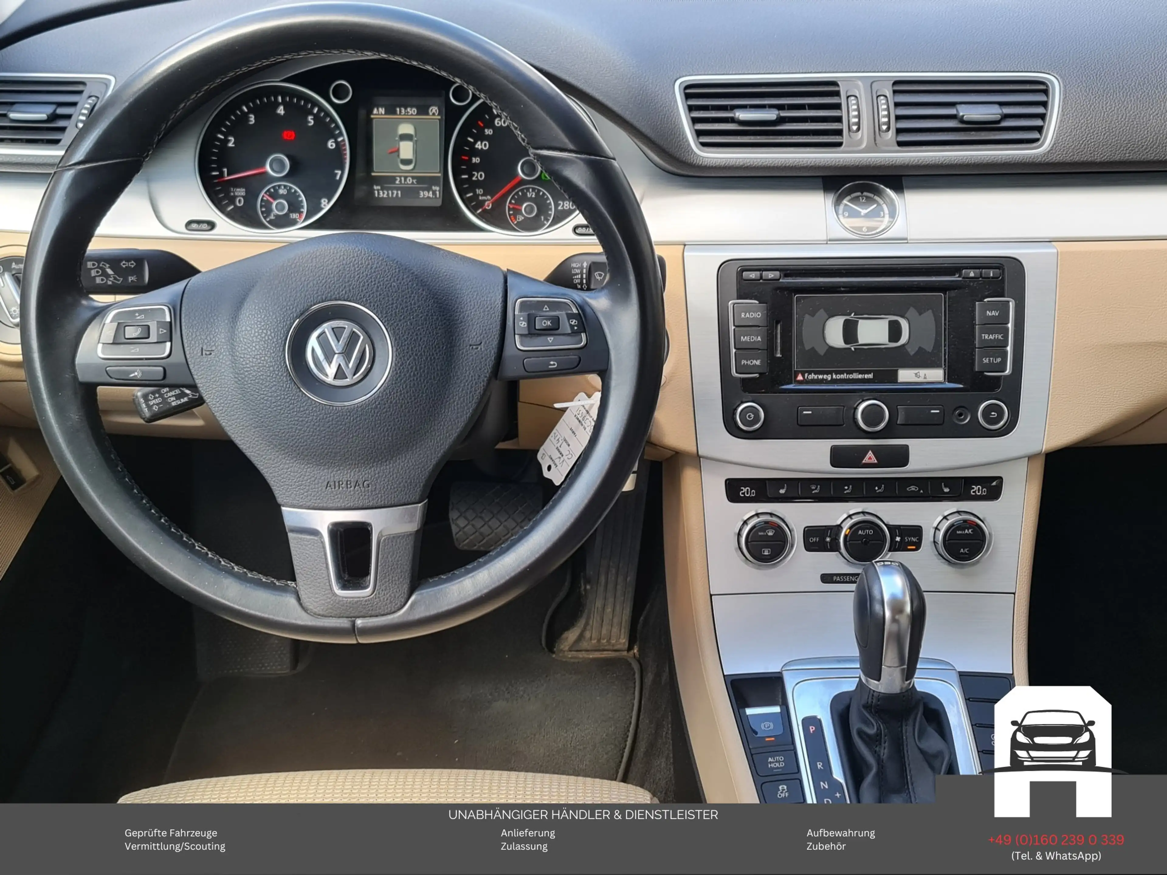 Volkswagen CC 1.4 TSI DSG Automatik Navi Xenon Steuerkette neu — photo 8