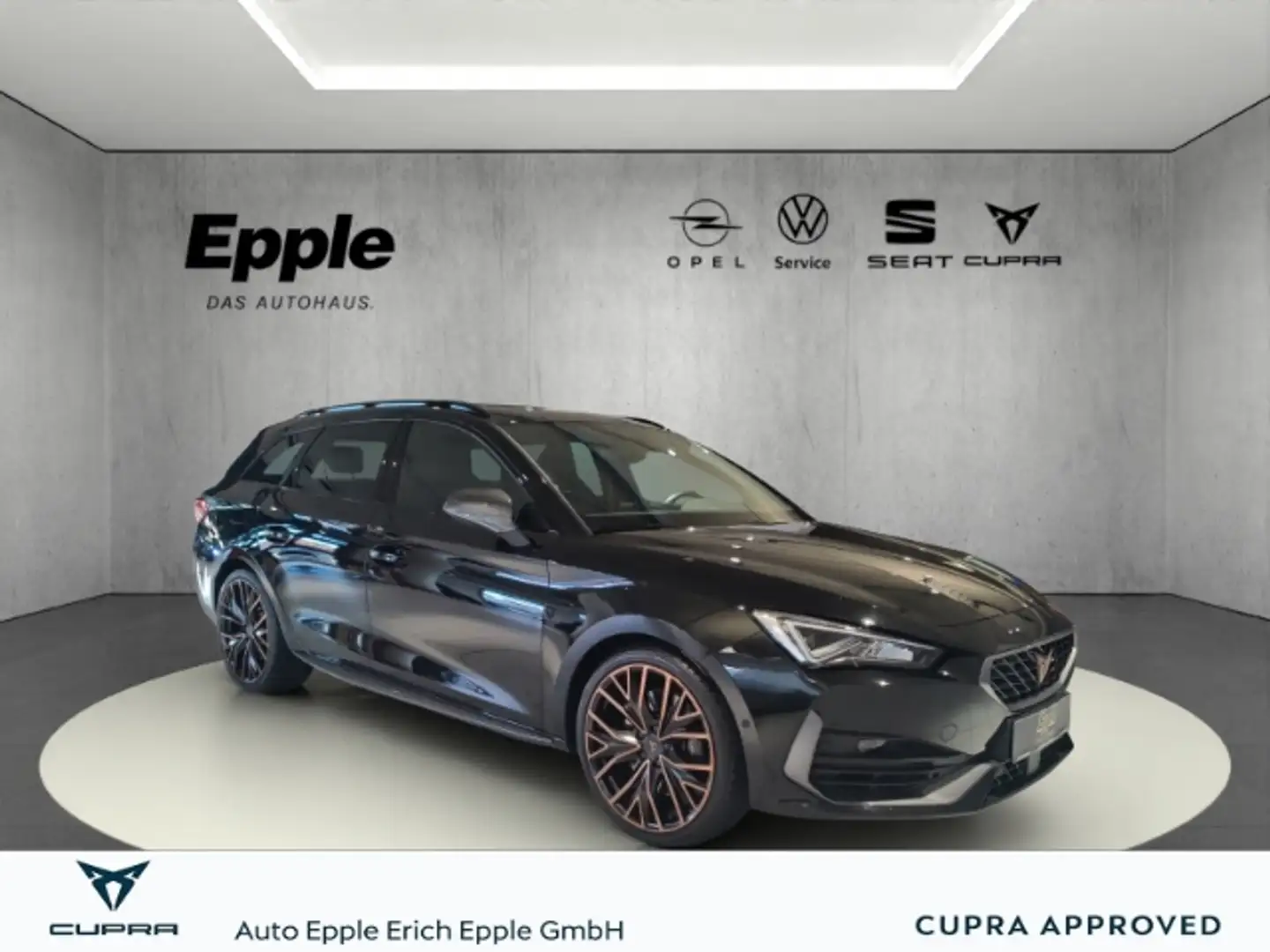 CUPRA Leon Sportstourer VZ 4Drive AHK-klappbar Navi LED ACC Schwarz - 1