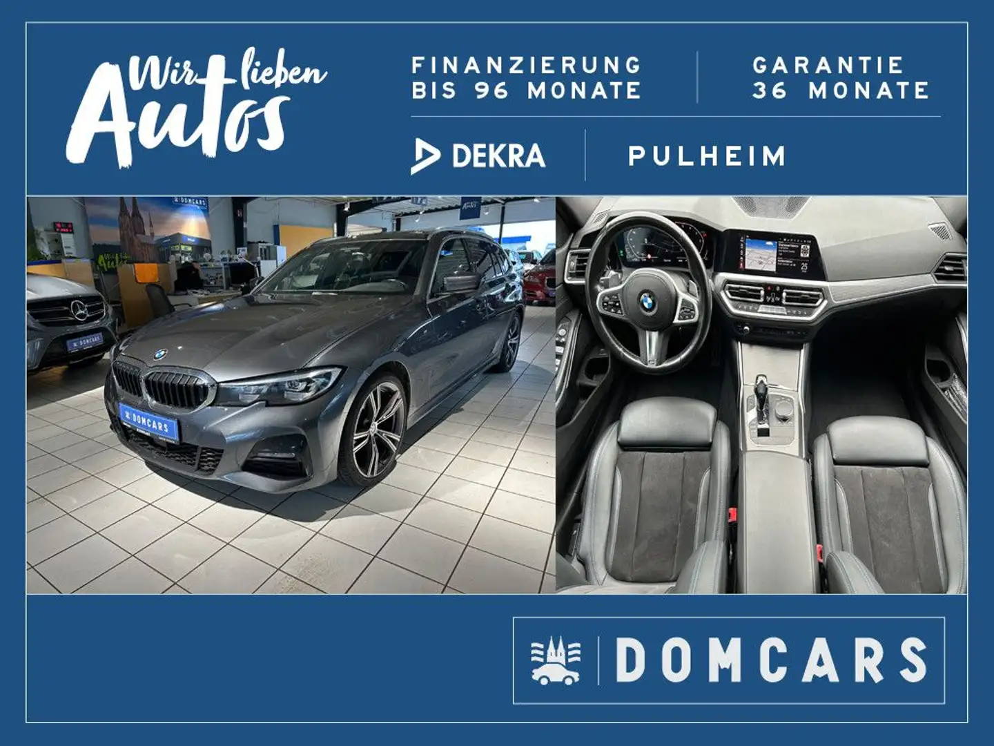 BMW 320 d Touring M Sport//DIGITAL/ALU/GARANTIE/LED/ Gris - 1
