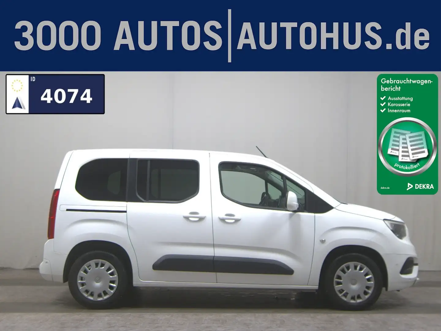 Opel Combo 1.5 D Edition Navi RFK Shz Weiß - 1