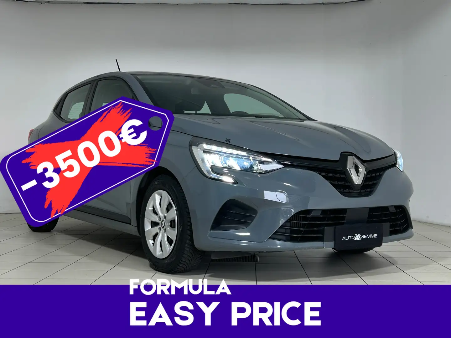 Renault Clio Clio 1.0 tce Life Gpl 100cv my21 Grau - 1
