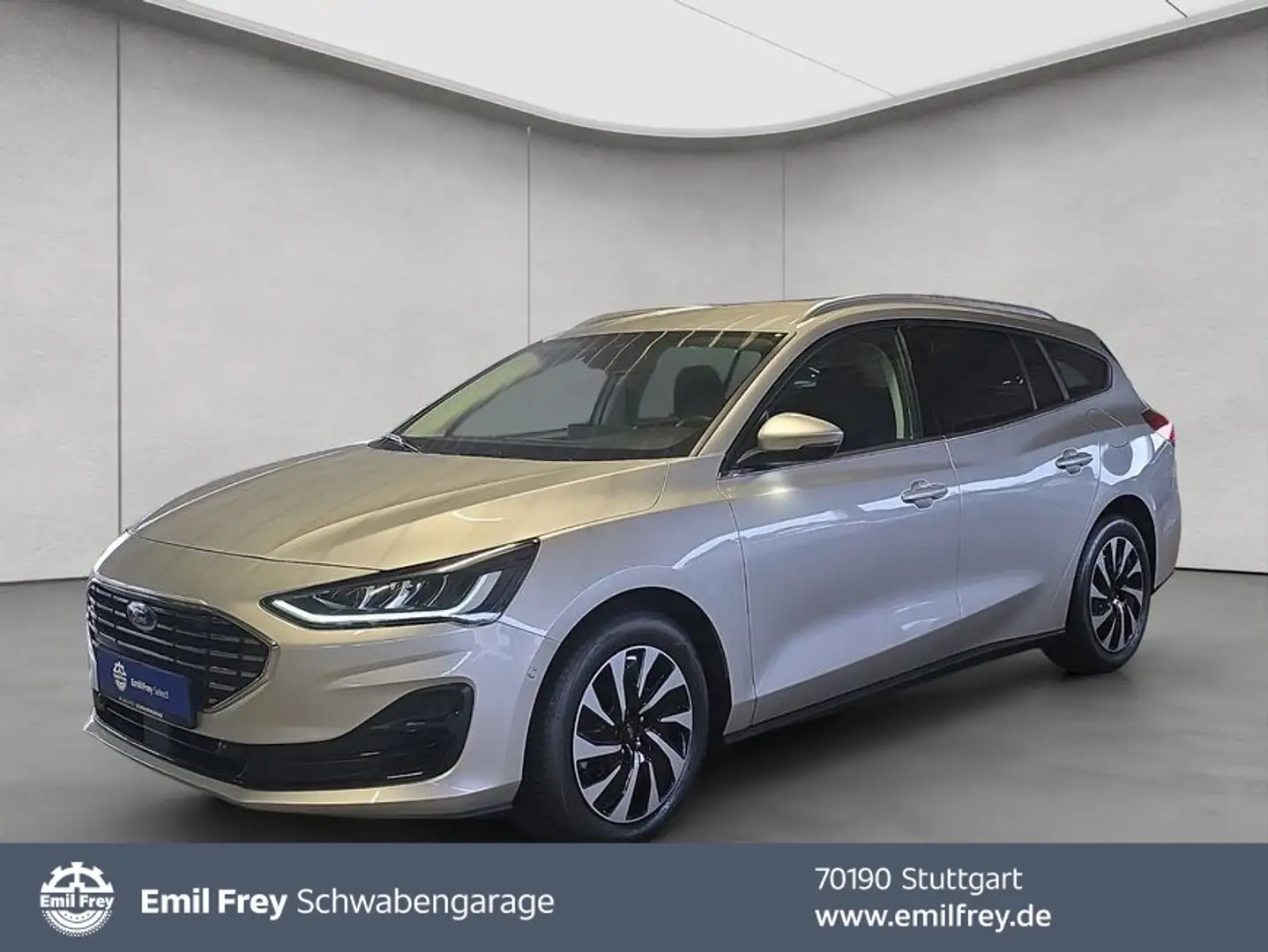 Ford Focus Turnier 1.5 EcoBlue Aut. TITANIUM EDITION Silber - 1