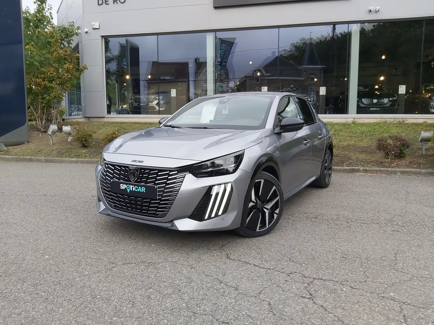 Peugeot 208 208 Turbo 100 GT Gris - 2