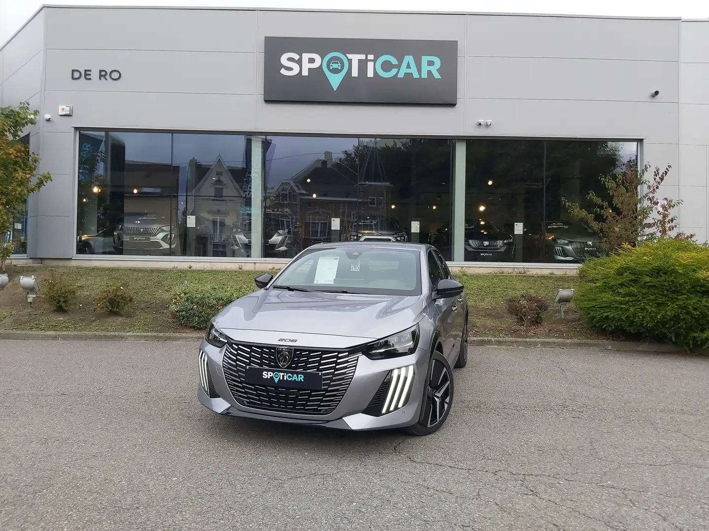 Peugeot 208 208 Turbo 100 GT Gris - 1