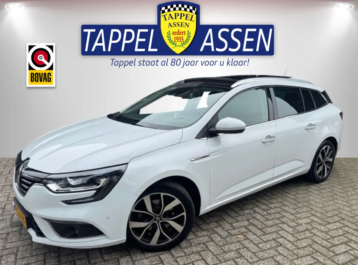 Renault Megane Estate 1.3 TCe Bose 159PK! Uniek!!! Pano/Led/Headu Weiß - 1