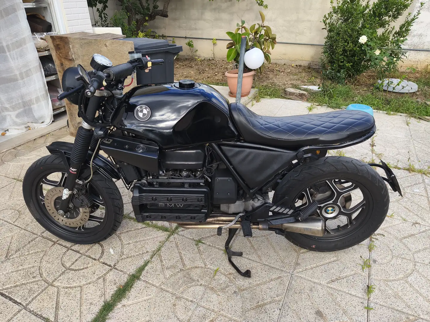 BMW K 100 RS cafe race Fekete - 1