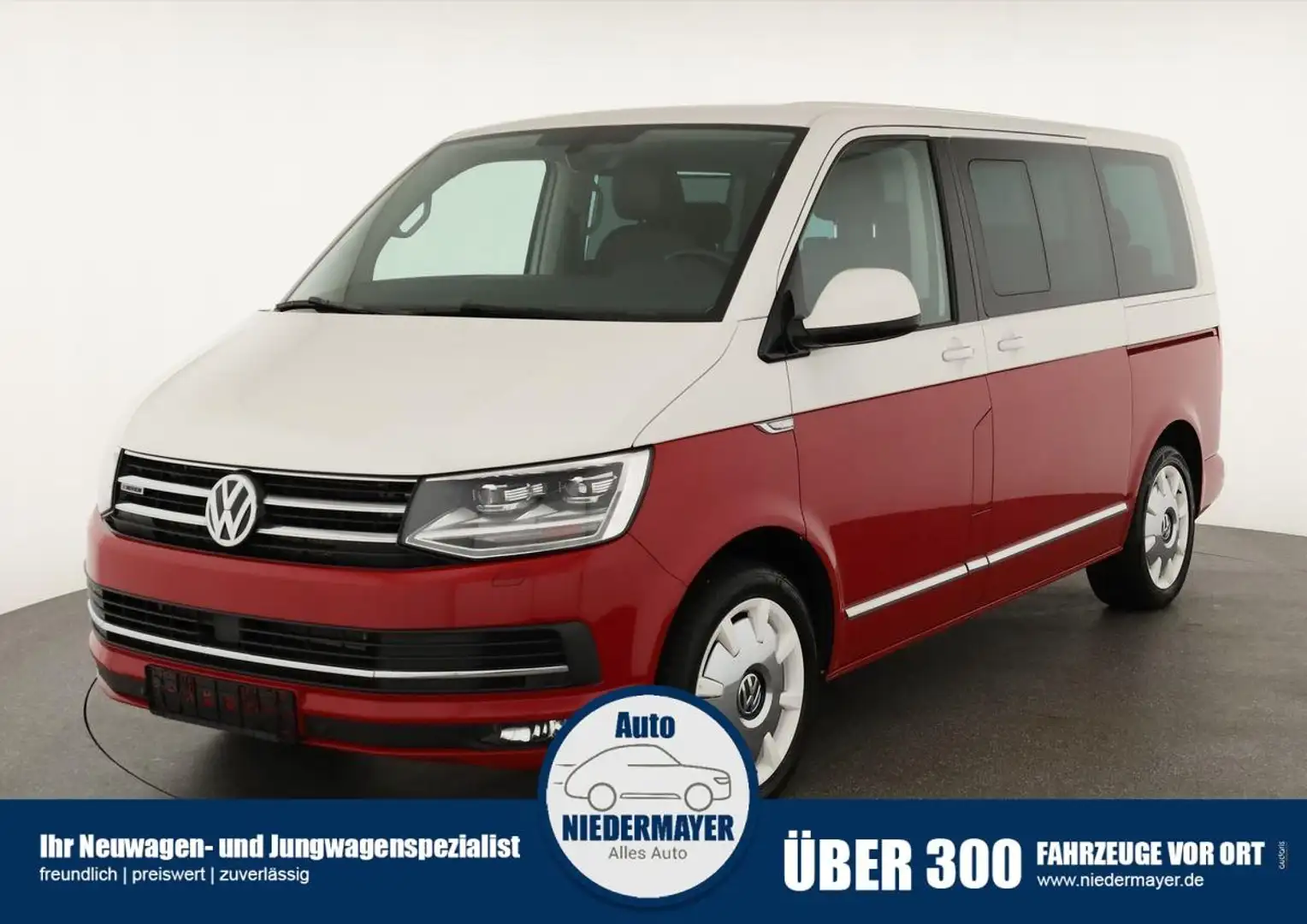 Volkswagen T6 Multivan TDI DSG 4M Highline, Rarität!!, AHK, ACC, LED, Kam Wit - 1