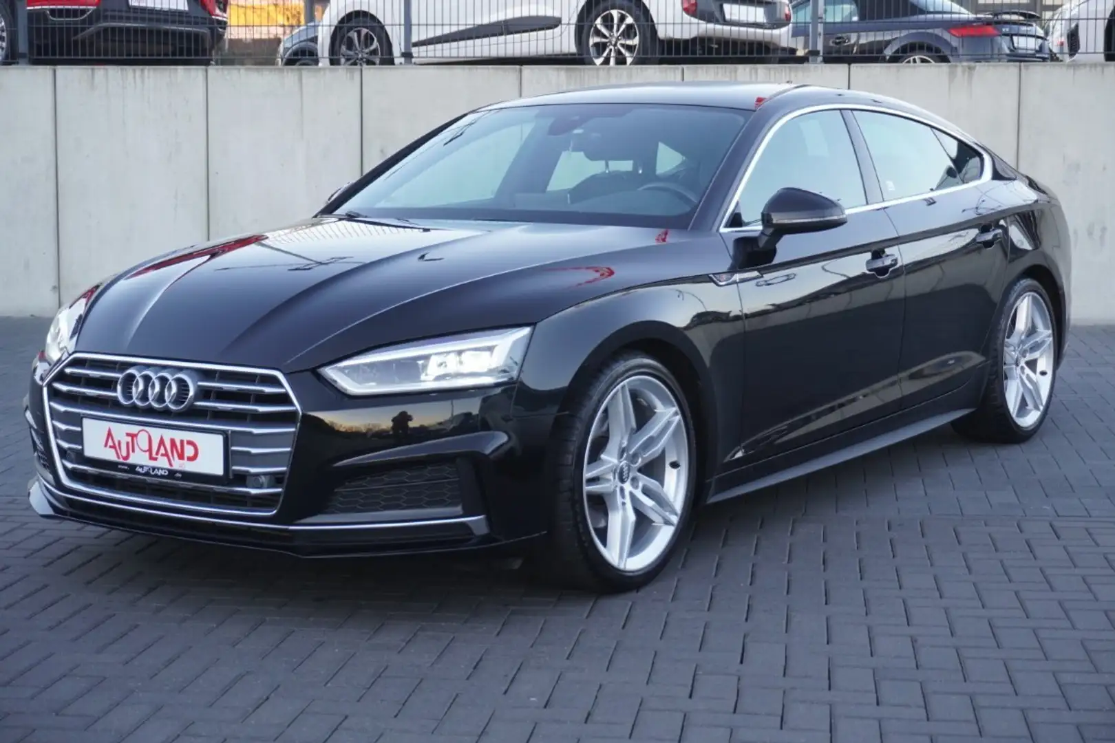 Audi A5 SB 2.0 TFSI S-Line S-Tronic LED Navi Tempomat Noir - 2
