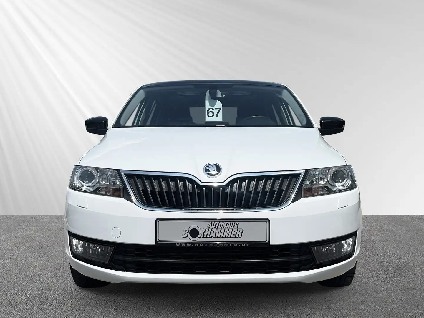 Skoda Rapid/Spaceback Spaceback 1,2 TSI Edition TEMPOMAT+SHZ+PANO.DACH Blanc - 2