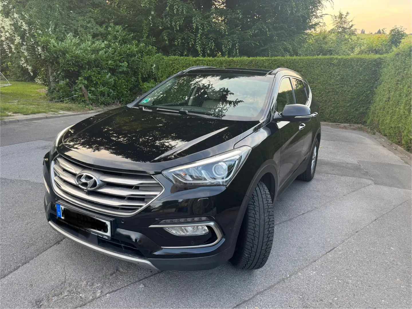 Hyundai SANTA FE blue 2.2 CRDI 4WD Automatik Premium - 1